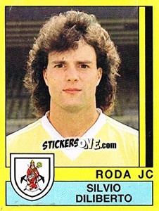 Sticker Silvio Diliberto - Voetbal 1989-1990 n. 186 - Panini