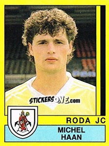 Sticker Michel Haan - Voetbal 1989-1990 n. 194 - Panini