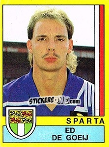 Sticker Ed de Goey - Voetbal 1989-1990 n. 195 - Panini