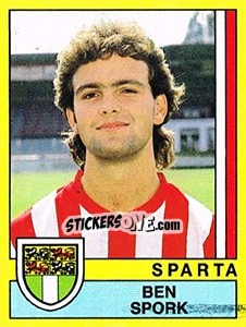 Figurina Ben Spork - Voetbal 1989-1990 - Panini