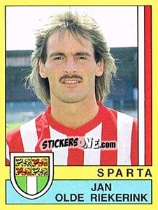 Sticker Jan Olde Riekerink - Voetbal 1989-1990 n. 204 - Panini