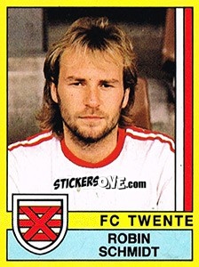 Sticker Robin Schmidt - Voetbal 1989-1990 - Panini