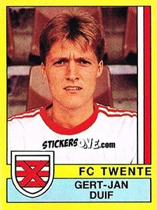Sticker Gert-Jan Duif - Voetbal 1989-1990 n. 223 - Panini