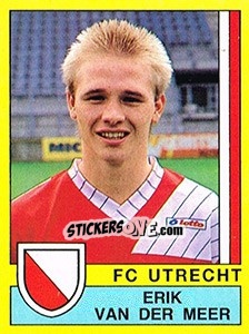 Figurina Erik van der Meer - Voetbal 1989-1990 n. 231 - Panini