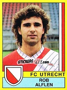 Figurina Rob Alflen - Voetbal 1989-1990 - Panini