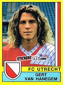 Sticker Gert van Hanegem - Voetbal 1989-1990 n. 234 - Panini