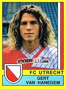 Figurina Gert van Hanegem - Voetbal 1989-1990 - Panini