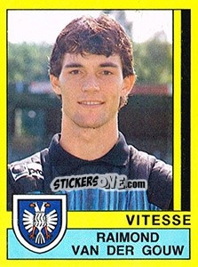 Sticker Raimond van der Gouw - Voetbal 1989-1990 - Panini