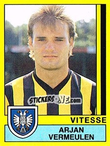 Cromo Arjan Vermeulen - Voetbal 1989-1990 - Panini