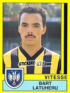 Figurina Bart Latuheru - Voetbal 1989-1990 - Panini