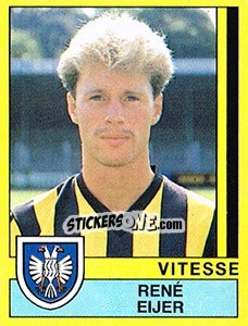 Sticker René Eijer - Voetbal 1989-1990 - Panini