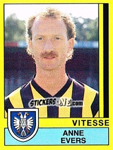 Sticker Anne Evers - Voetbal 1989-1990 n. 255 - Panini