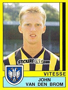 Sticker John van den Brom - Voetbal 1989-1990 - Panini