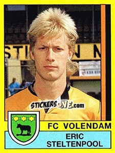 Sticker Eric Steltenpool - Voetbal 1989-1990 n. 262 - Panini