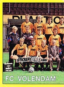 Sticker Elftal - Voetbal 1989-1990 - Panini