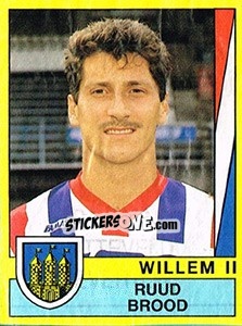 Cromo Ruud Brood - Voetbal 1989-1990 - Panini