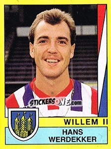 Cromo Hans Werdekker - Voetbal 1989-1990 - Panini