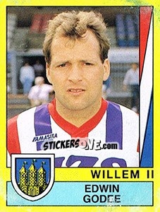 Sticker Edwin Godee - Voetbal 1989-1990 n. 282 - Panini