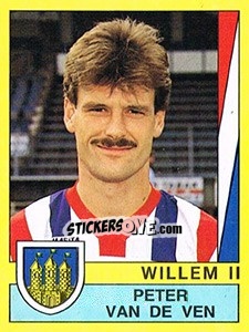 Sticker Peter van de Ven - Voetbal 1989-1990 n. 284 - Panini