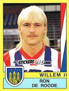 Sticker Ron de Roode - Voetbal 1989-1990 - Panini