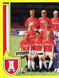 Sticker Elftal AZ '67 - Voetbal 1989-1990 - Panini