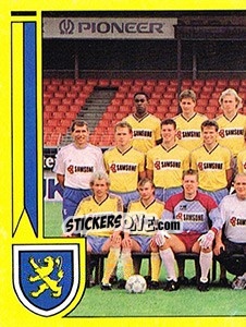 Sticker Elftal SC Cambuur - Voetbal 1989-1990 - Panini