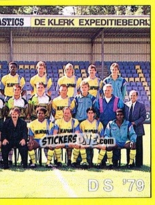 Sticker Elftal DS '79 - Voetbal 1989-1990 - Panini