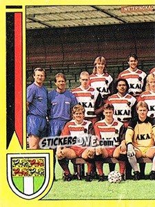 Sticker Elftal Excelsior - Voetbal 1989-1990 - Panini