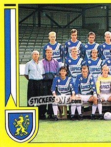 Sticker Elftal De Graafschap - Voetbal 1989-1990 - Panini