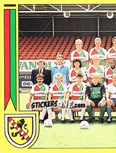 Sticker Elftal SVV - Voetbal 1989-1990 - Panini