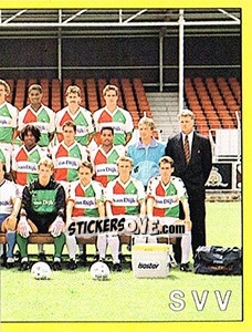Sticker Elftal SVV - Voetbal 1989-1990 - Panini
