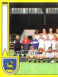 Sticker Elftal Telstar - Voetbal 1989-1990 - Panini