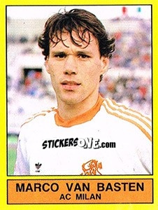Sticker Marco van Basten (AC Milan) - Voetbal 1989-1990 n. 330 - Panini