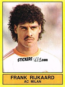 Sticker Frank Rijkaard (AC Milan) - Voetbal 1989-1990 - Panini