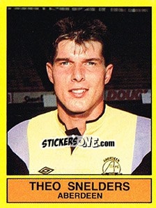 Figurina Theo Snelders (Aberdeen) - Voetbal 1989-1990 - Panini