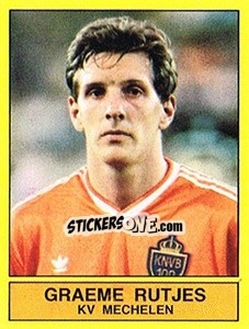 Figurina Graeme Rutjes (KV Mechelen) - Voetbal 1989-1990 - Panini