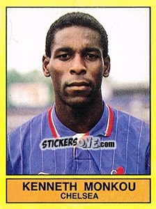 Figurina Kenneth Monkou (Chelsea) - Voetbal 1989-1990 - Panini