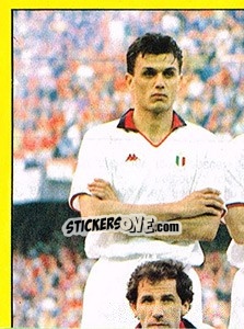 Sticker Elftal AC Milan - Voetbal 1989-1990 n. 353 - Panini