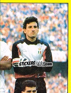 Sticker Elftal AC Milan - Voetbal 1989-1990 - Panini