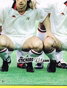 Sticker Elftal AC Milan - Voetbal 1989-1990 n. 358 - Panini