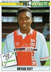 Cromo Bryan Roy - Voetbal 1991-1992 - Panini