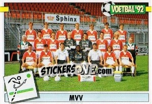 Sticker Team MVV - Voetbal 1991-1992 - Panini