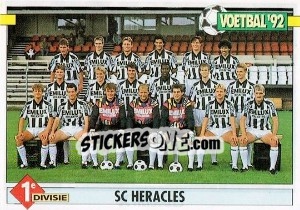 Sticker Team SC Heracles '74 - Voetbal 1991-1992 n. 259 - Panini