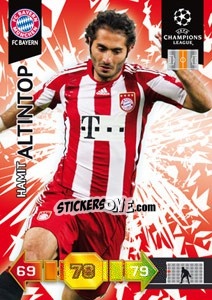 Sticker Hamit Altintop - UEFA Champions League 2010-2011. Adrenalyn XL n. 47 - Panini