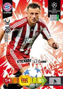 Sticker Ivica Olic - UEFA Champions League 2010-2011. Adrenalyn XL - Panini