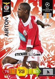 Cromo Airton - UEFA Champions League 2010-2011. Adrenalyn XL n. 68 - Panini
