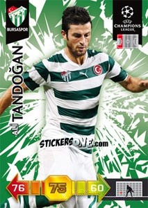 Sticker Ali Tandogan - UEFA Champions League 2010-2011. Adrenalyn XL - Panini