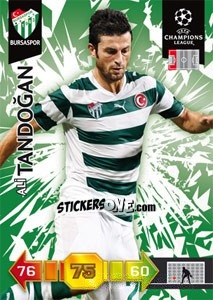 Figurina Ali Tandogan - UEFA Champions League 2010-2011. Adrenalyn XL - Panini