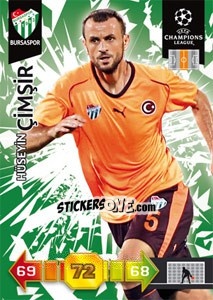 Sticker Hüseyin Çimsir - UEFA Champions League 2010-2011. Adrenalyn XL - Panini
