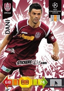 Sticker Dani - UEFA Champions League 2010-2011. Adrenalyn XL - Panini